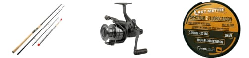 Feeder fishing kit components